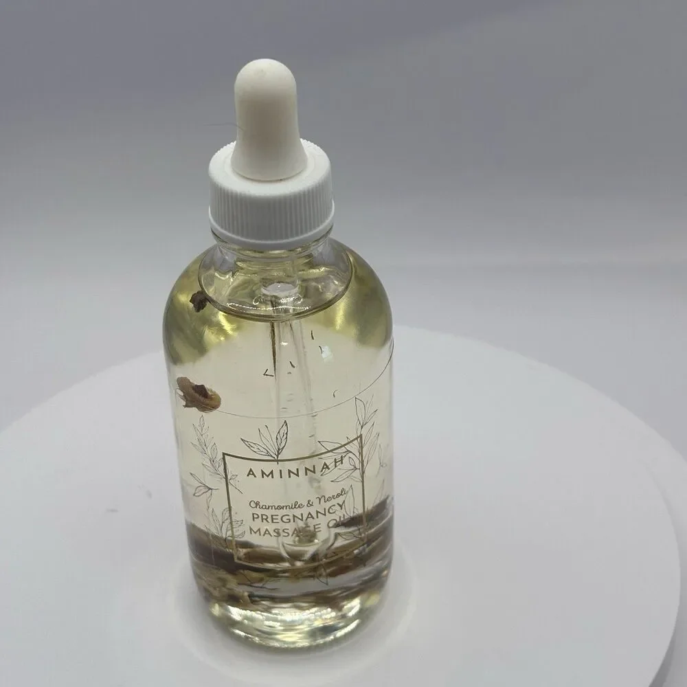 Aminnah 2020 Chamomile & Neroli Pregnancy Massage Oil New